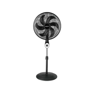 Haley 18 Standing Fan 6 Blade Black 3 in 1