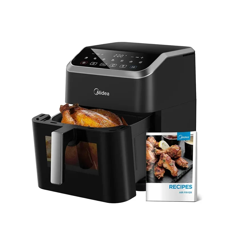 Midea Air Fryer 7.0 ltrs Multi Cooker Black