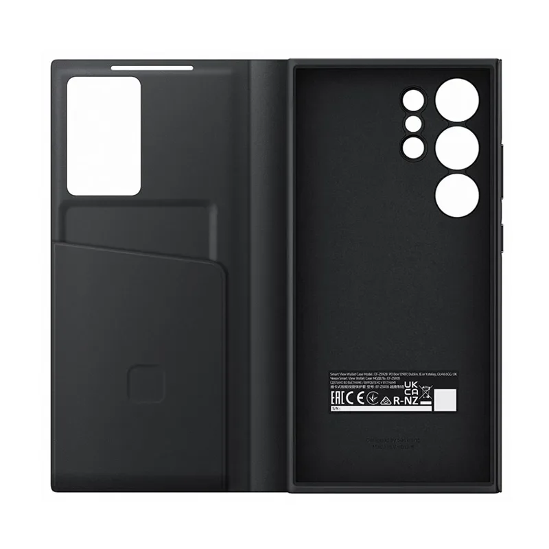 Samsung S24 Ultra Smart View Case Black