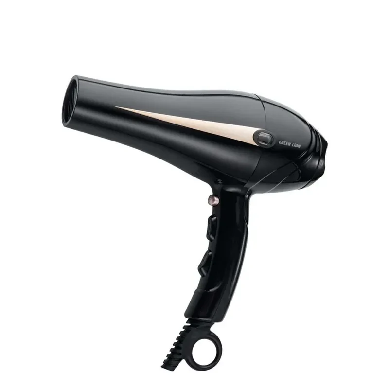Green Lion Professional Hair Dryer 2000W – Black