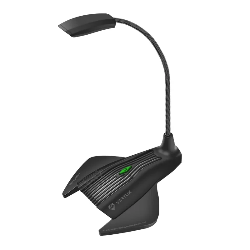 Vertux High Definition Anti-Vibration Gaming Microphone With Led