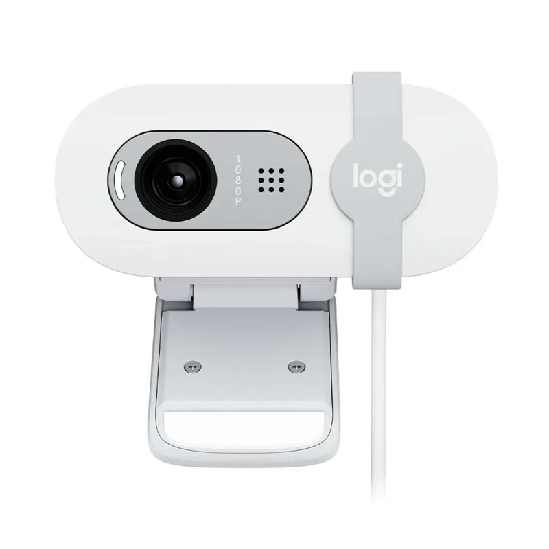 Logitech Brio 100 FHD USB Webcam-Off White