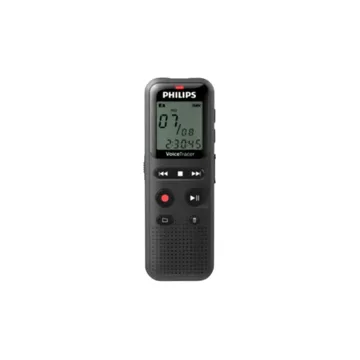 Philips Voice Recorder 8Gb1.3 LCD Display Two AAA Battery Life up to 44 Hours