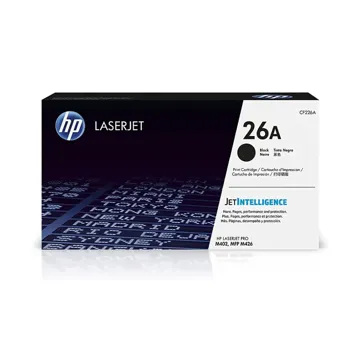 HP Toner CF226A (26A) – Black Toner Cartridge