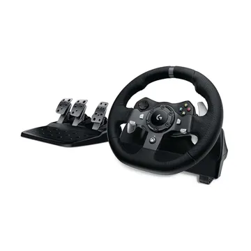 Logitech Driving Force G920 Steering Wheel and Pedals – Black