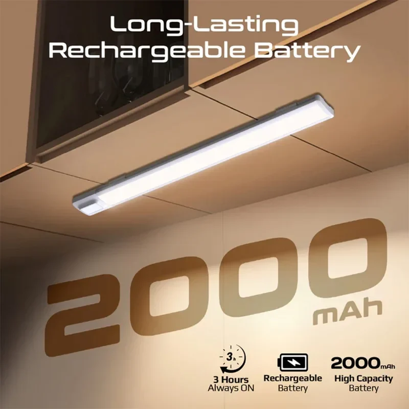 Promate 60cm Rechargeable Light Strip with Motion Sensor