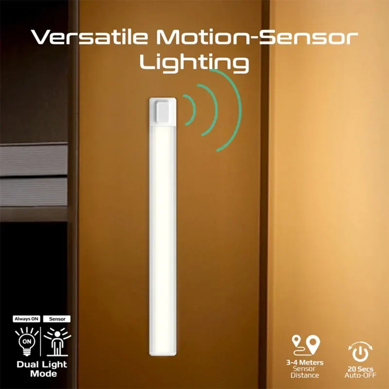 Promate 40cm Rechargeable Light Strip with Motion Sensor