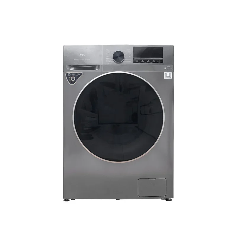 TCL Washing Machine Front Load Full Auto Silver 10.5 Kg Wash and Dry