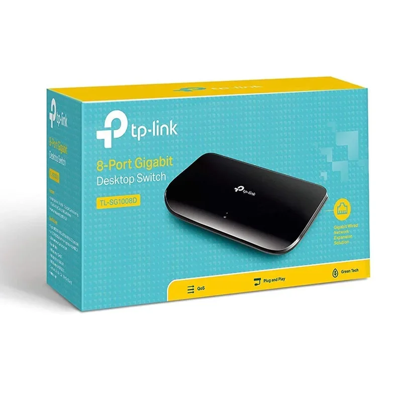 TP-Link Switch TL-SG1008D 8-Port Gigabit