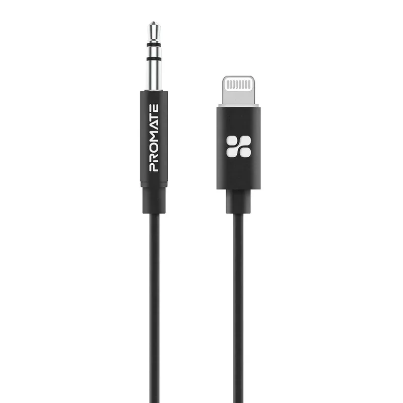 Promate MFi-certified 3.5mm Stereo Audio Cable Audiolink-LT2