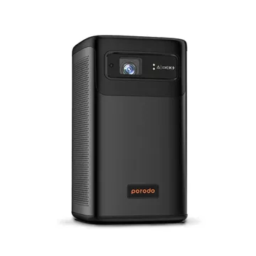 Porodo Android 9.0 960*540P DLP Portable Projector – Black