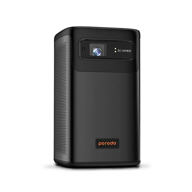 Porodo Android 9.0 960*540P DLP Portable Projector – Black