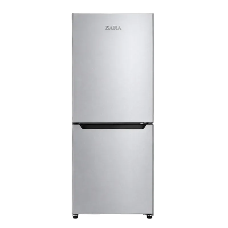 Zara Fridge Bottom Freezer 258Ltr Lock Ligh Dark Silver