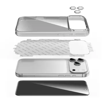 Green Lion Quad Protection Pack Privacy for iPhone 17 Pro – Clear
