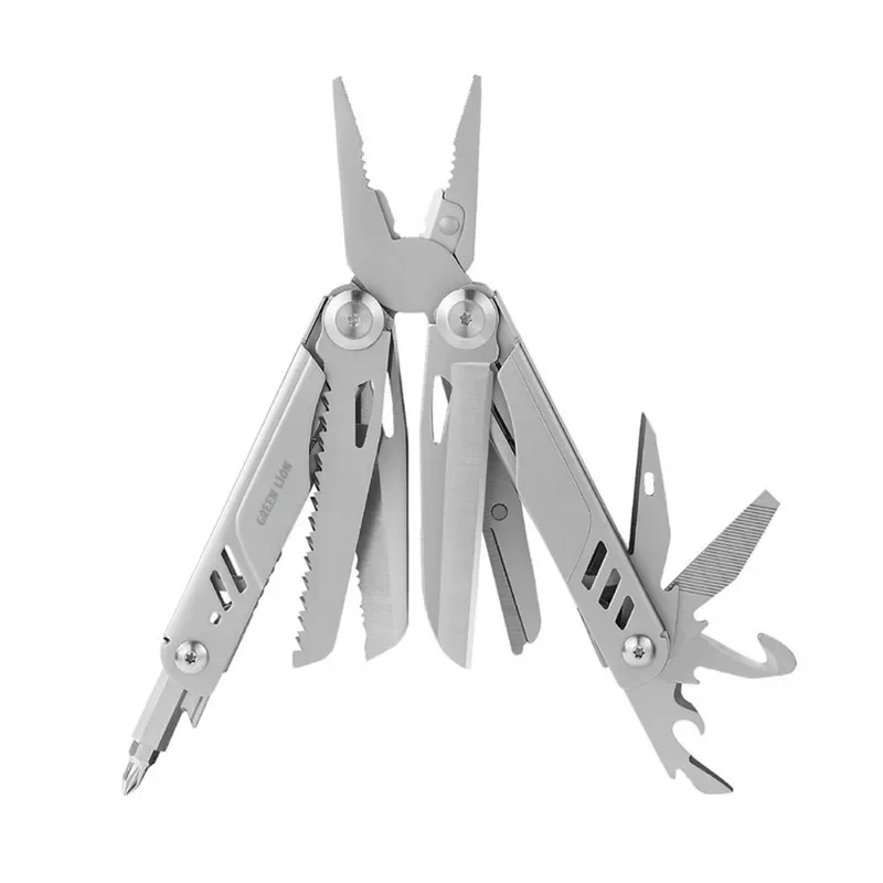 Green Lion Multi-Plier X 15 In 1 Multi Tool Kit – Silver