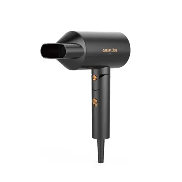 Green Lion Foldable Hair Dryer 2000W Black