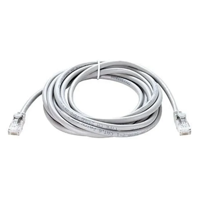 D-Link Cat 6 UTP 24 AWG Round Patch Cord – 3M Grey Color