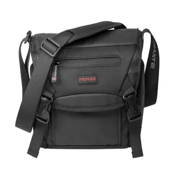 Promate Compact DSLR Camera Bag with Adjustable Compartment