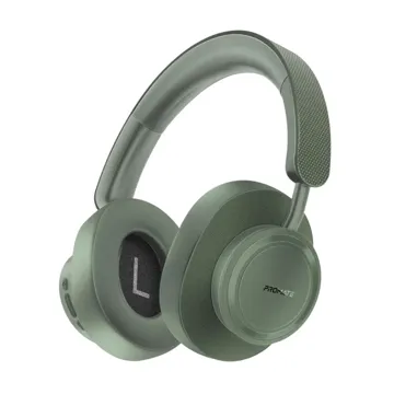 Promate High Fidelity Over-Ear Stereo Wireless Headphones – Midnight Green