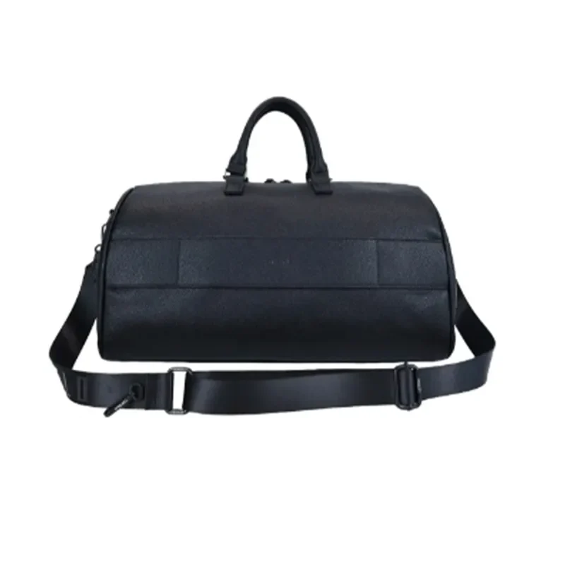 Levelo CarryAll PU Leather Duffle Bag – Black