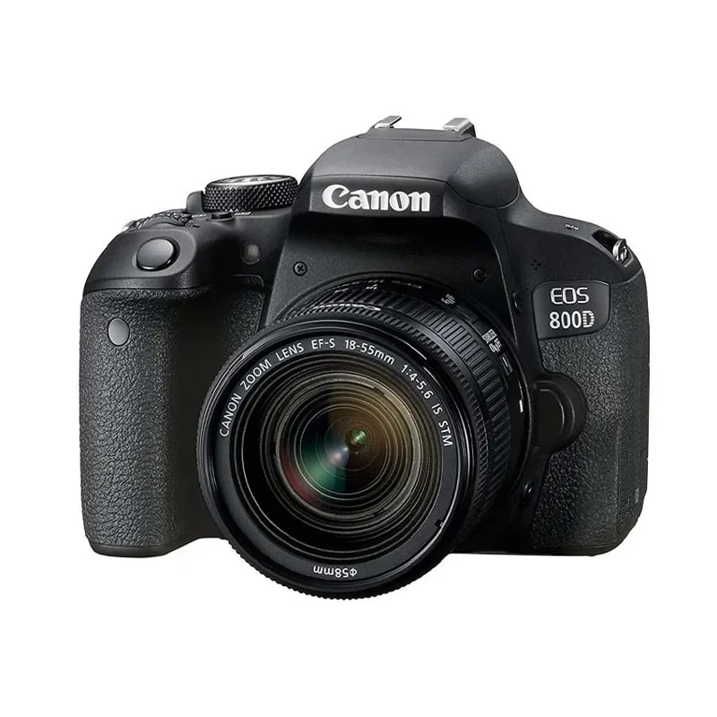 Canon EOS 800D DSLR Camera – WiFi, 24.2MP with 18-55mm Lens