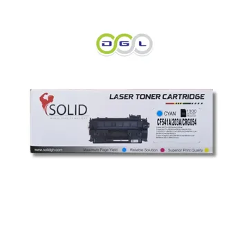 SOLID Toner CF541A / 203A / CRG054