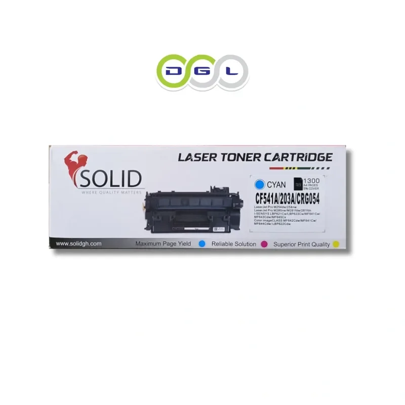 SOLID Toner CF541A / 203A / CRG054