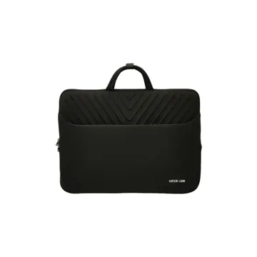 Green Lion Orbit Sleeve Laptop Bag – Black