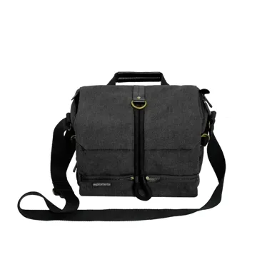 Contemporary DSLR Camera Bag with Adjustable Storage