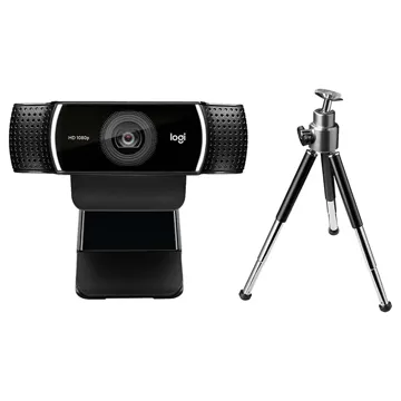 Logitech Streaming WebCam C922 Pro 1080p Tripod included