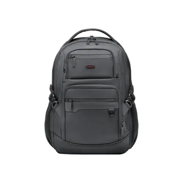 Promate 15.6″ Laptop Backpack made from 1680D Polyester with Multiple Compartments, Luggage Compression
