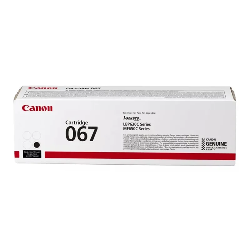 Canon 067 Black Original Toner Cartridge