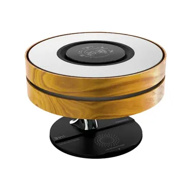 Promate 3-in-1 Tree Styled Night Lamp with 10W TWS Speaker and Wireless Charger