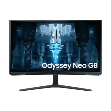 Samsung Odyssey Neo G8 Monitor-32.0 Inches Curved 4K HDMI Black