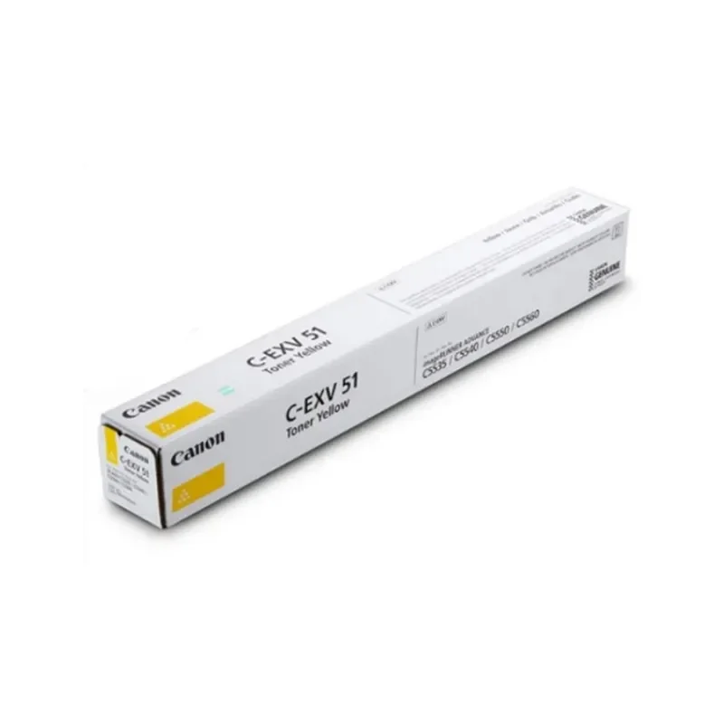 Canon C-EXV 51 Yellow Original Toner Cartridge