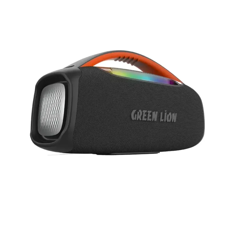 Green Lion beam Pro Speaker with Microphone 120W – Black