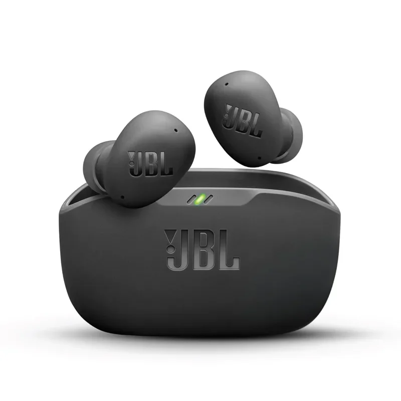JBL Wave Buds 2 True Wireless In-Ear Earbuds with Mic – Black