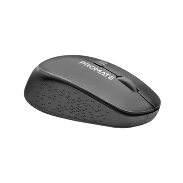 Promate 1600DPI Dual tone Wireless Mouse, Black