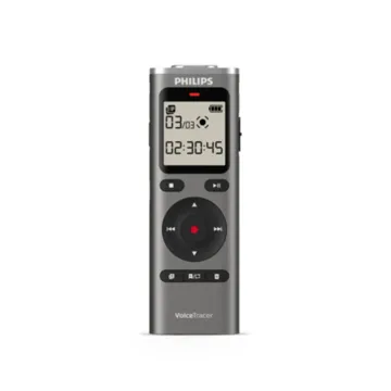 Philips Voice Recorder – 8Gb 1.3 LCD Display Two AAA Battery Life up to 70 Hours