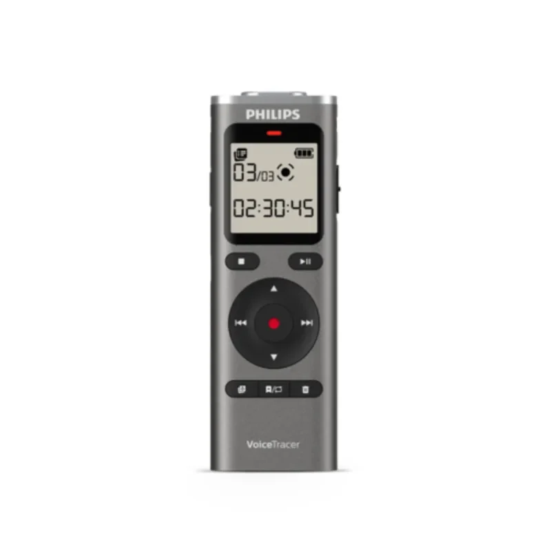 Philips Voice Recorder – 8Gb 1.3 LCD Display Two AAA Battery Life up to 70 Hours