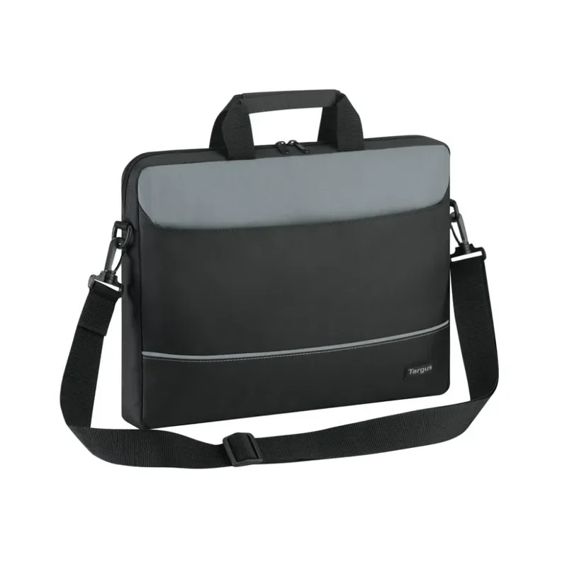 Targus Intellect 15.6 Inch Topload Laptop Case – Black/Grey