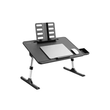 Green Lion Multifunctional Bed Table 60X40cm – black