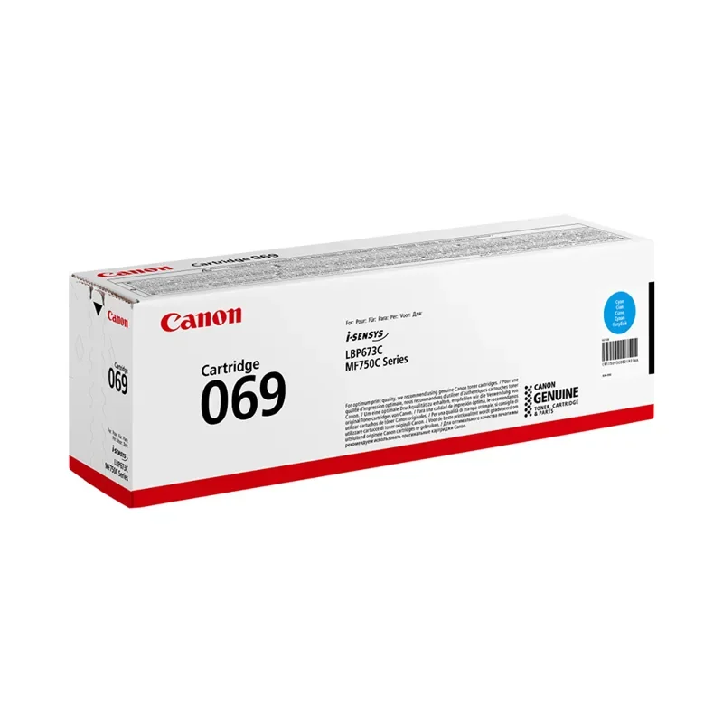 Canon 069 Toner Cartridge Cyan