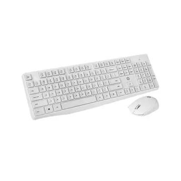 HP CS10 Wireless Keyboard Mouse Combo-White