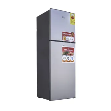 Zara Fridge 157 Litres Top Freezer Lock Dark Silver