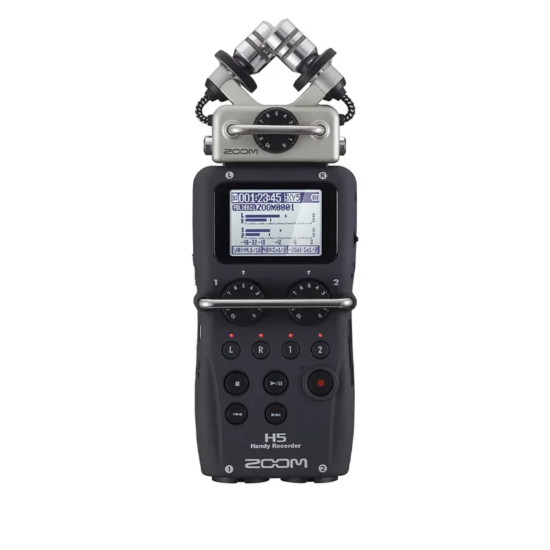 Zoom Four Track Portable Recorder with interchangeable MIC System H5N