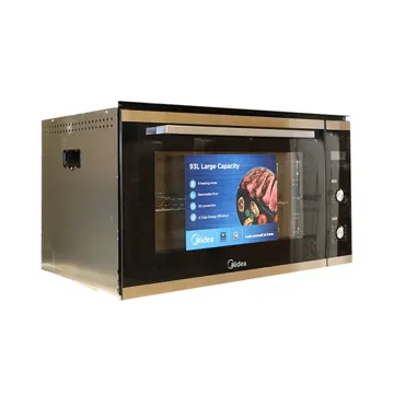 Midea Oven Built In 90 cm 10 Functions – Mechanical Control Stainless Steel Forced Air Cooked System