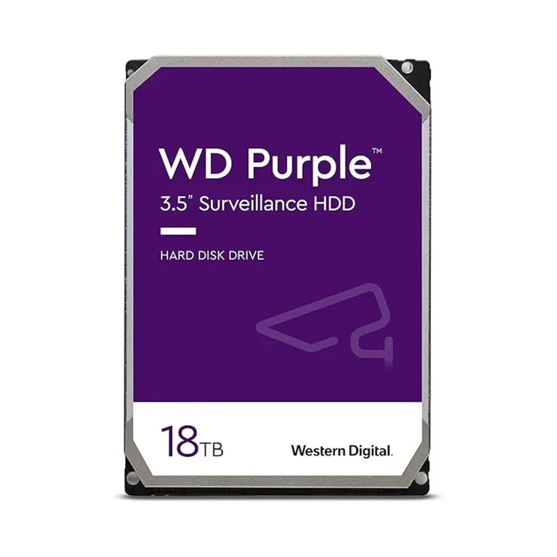 HDD 18TB For CCTV WD Purple