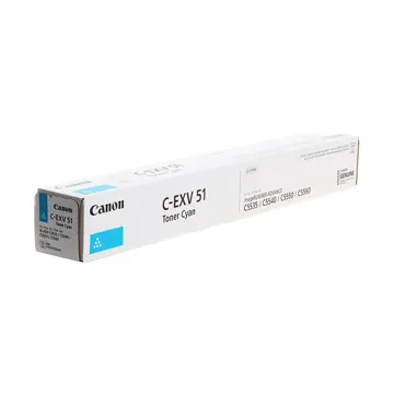 Canon C-EXV 51 Cyan Original Toner Cartridge