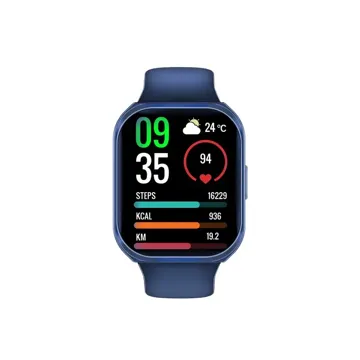 Promate 2.0 Inches ActivLife Smartwatch with BT Calling – Blue